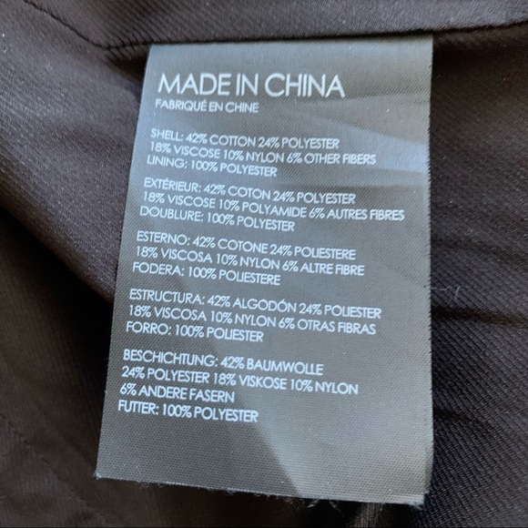 Club Monaco Tweed Asymmetrical Moto Blazer - Picture 10 of 12